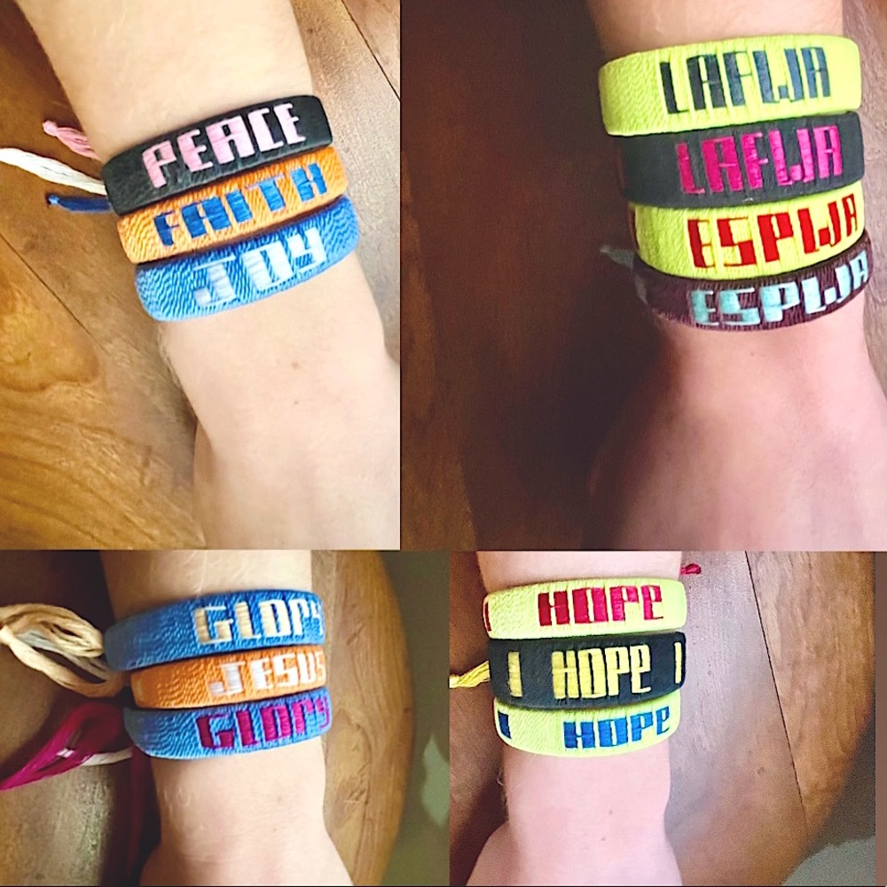 Handmade Haiti Bucket Bracelets